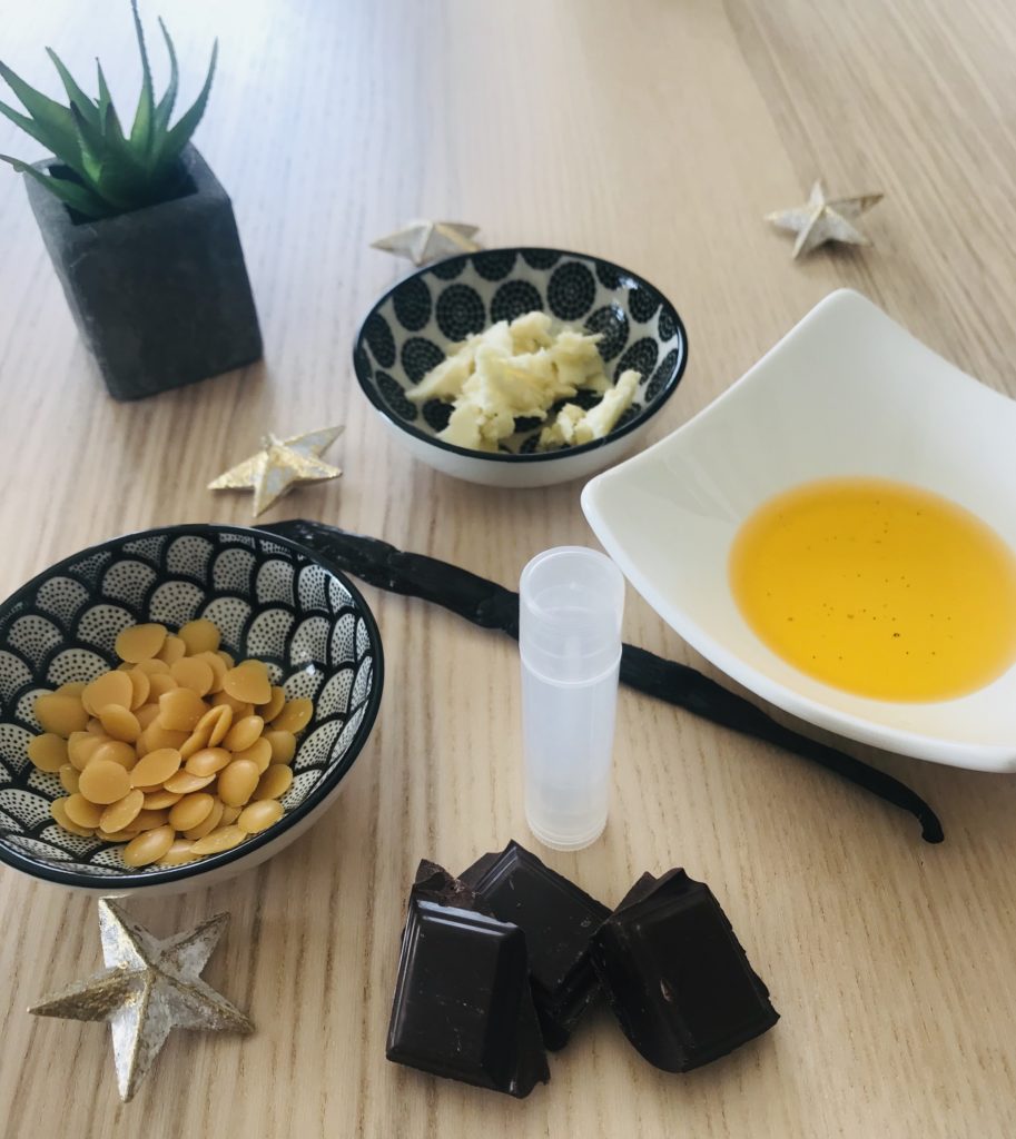 produit de beauté baume lèvres nourrissant maison
